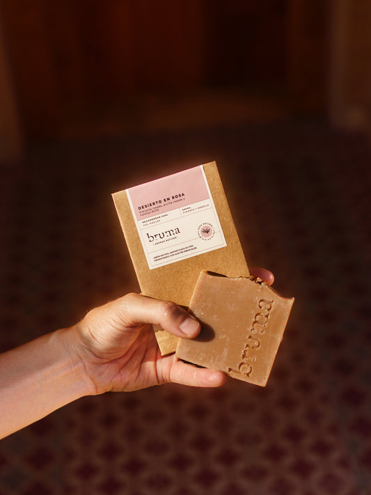 Desierto en Rosa – Pimienta rosa, naranja dulce & arcilla rosada