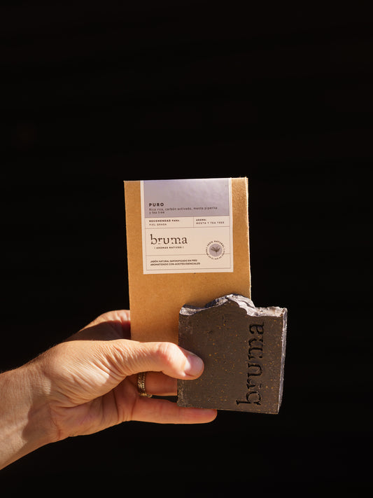 Puro – Carbón activado, rica rica, tea tree & menta