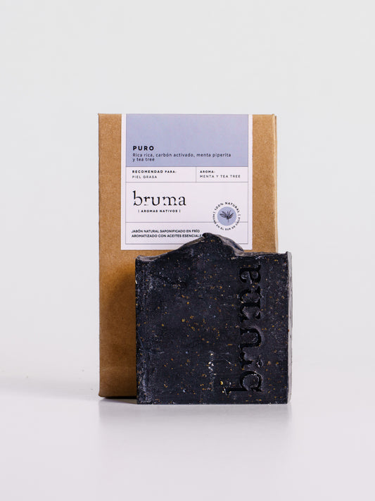 Puro – Carbón activado, rica rica, tea tree & menta