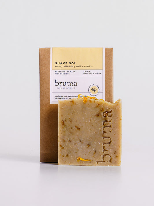 Suave sol – Avena, arcilla amarilla & caléndula
