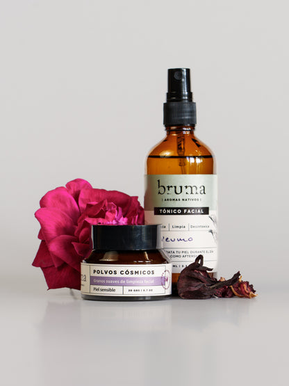 Polvos cósmicos + Tónico facial